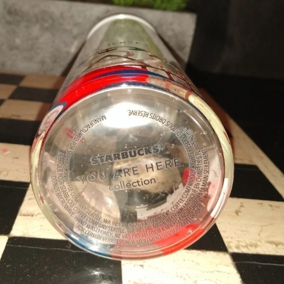 STARBUCKS Glass Bottle 18.5oz from ‘You Are Here’ Collection — NEW JERSEY NWT - Picture 5 of 5
